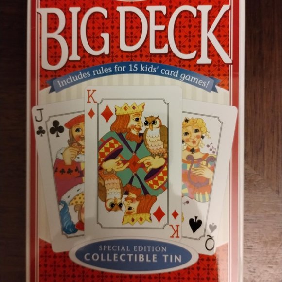 Fundex - Big Deck Playing Cards & Jumbo Dominoes  - NWT - Picture 2 of 6